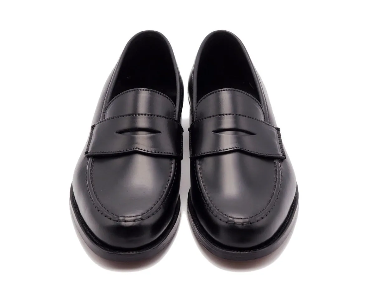 Summer Shoes | Penny Loafers<Crockett & Jones Harvard 2 Black Shell Cordovan
