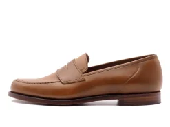 Summer Shoes | Penny Loafers<Crockett & Jones Harvard 2 Whiskey Shell Cordovan
