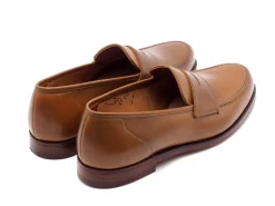 Summer Shoes | Penny Loafers<Crockett & Jones Harvard 2 Whiskey Shell Cordovan