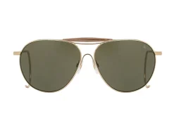 Sunglasses | Eyewear<American Optical Hazemaster Gold Green Nylon Lens Polarised