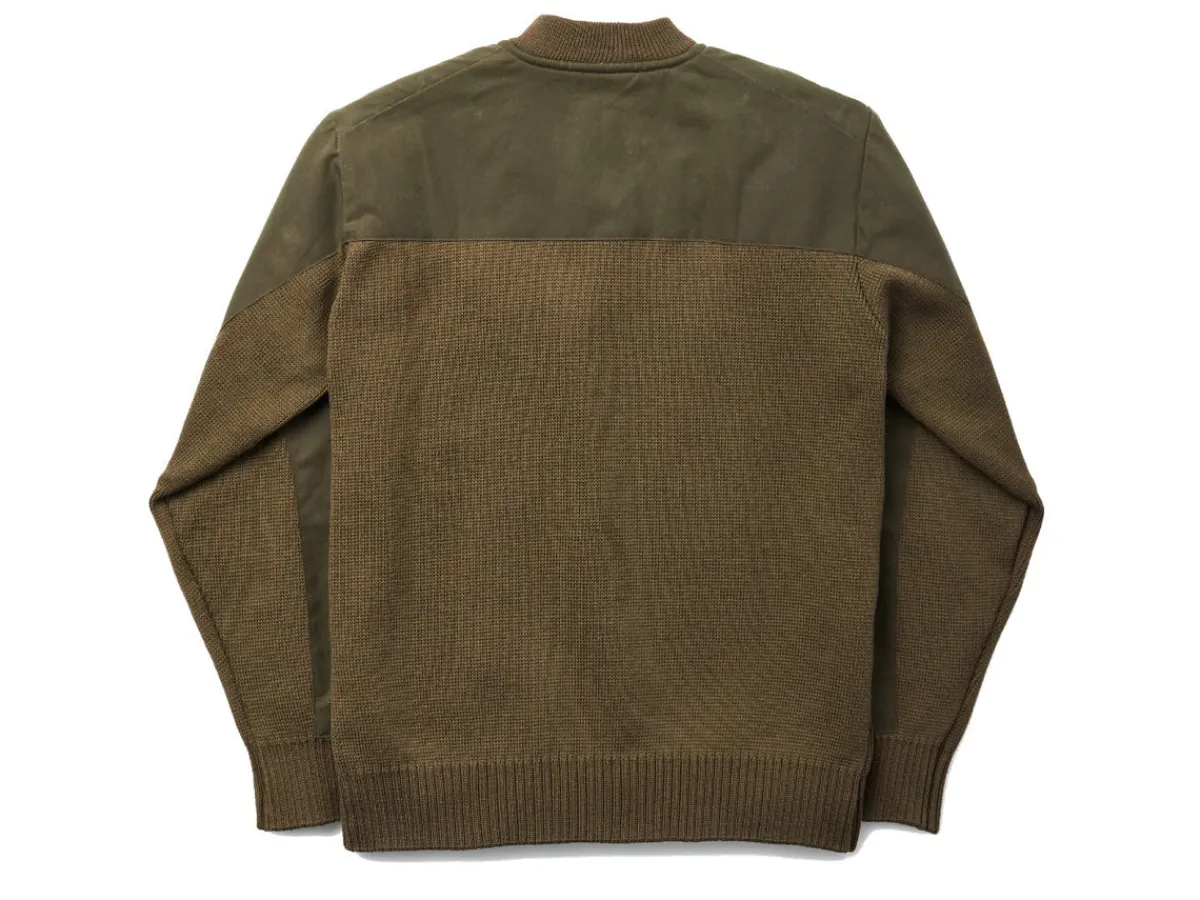 Sweaters<Filson Henley Guide Sweater Peat Green