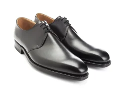 Rubber Soles | Derbys<Crockett & Jones Highbury Black Calf
