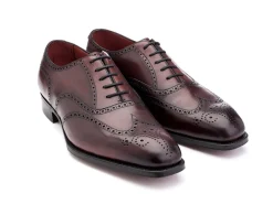Oxfords | Brogues<Edward Green Inverness Burgundy Antique Calf