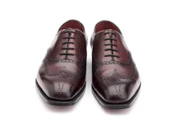 Oxfords | Brogues<Edward Green Inverness Burgundy Antique Calf