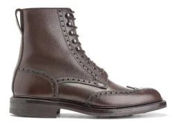 Rubber Soles | Brogues<Crockett & Jones Islay Dark Brown Scotch Grain