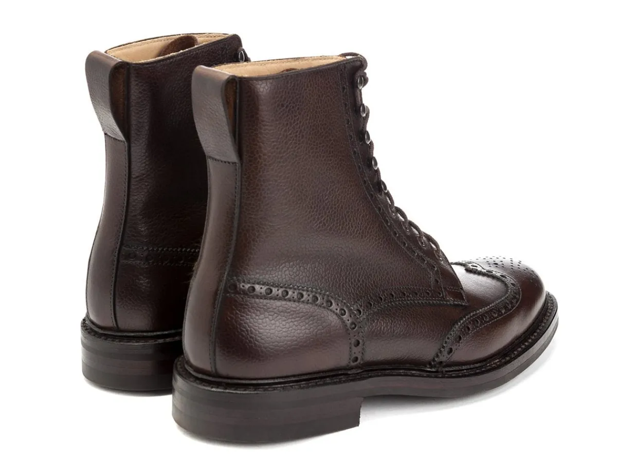 Rubber Soles | Brogues<Crockett & Jones Islay Dark Brown Scotch Grain