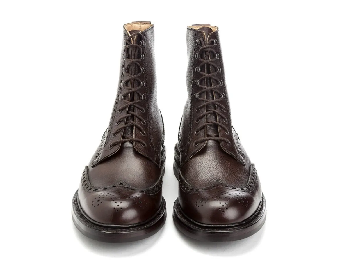 Rubber Soles | Brogues<Crockett & Jones Islay Dark Brown Scotch Grain