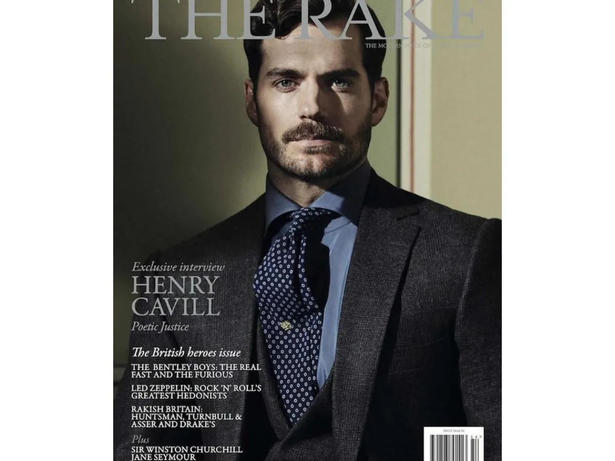 Magazines | Desk Accessories<The Rake Issue 54 Henry Cavill