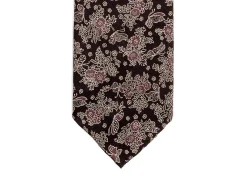 Ties<Tie Your Tie Jacquard Silk Tie Butterflies Purple
