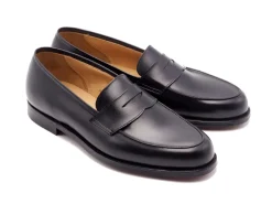 Summer Shoes | Penny Loafers<Crockett & Jones Kirribilli Black Calf