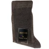 Socks<Bresciani Knee Length Cotton Socks Grey with Tan Spots
