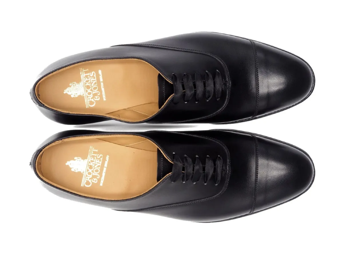 Women's Range<Crockett & Jones Ladies Florence Black Calf