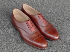 Women's Range | Oxfords<Crockett & Jones Ladies Florence Chestnut Burnished Calf