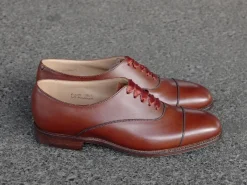 Women's Range | Oxfords<Crockett & Jones Ladies Florence Chestnut Burnished Calf
