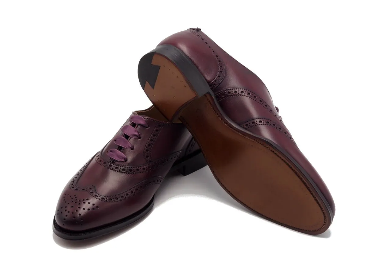 Women's Range<Crockett & Jones Ladies Jenny Burgundy Calf