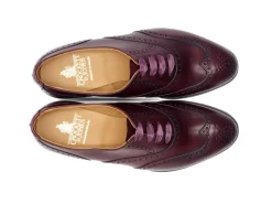 Women's Range<Crockett & Jones Ladies Jenny Burgundy Calf