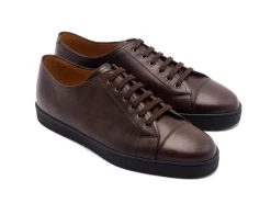 Sneakers | Rubber Soles<John Lobb Levah Dark Brown Museum Calf