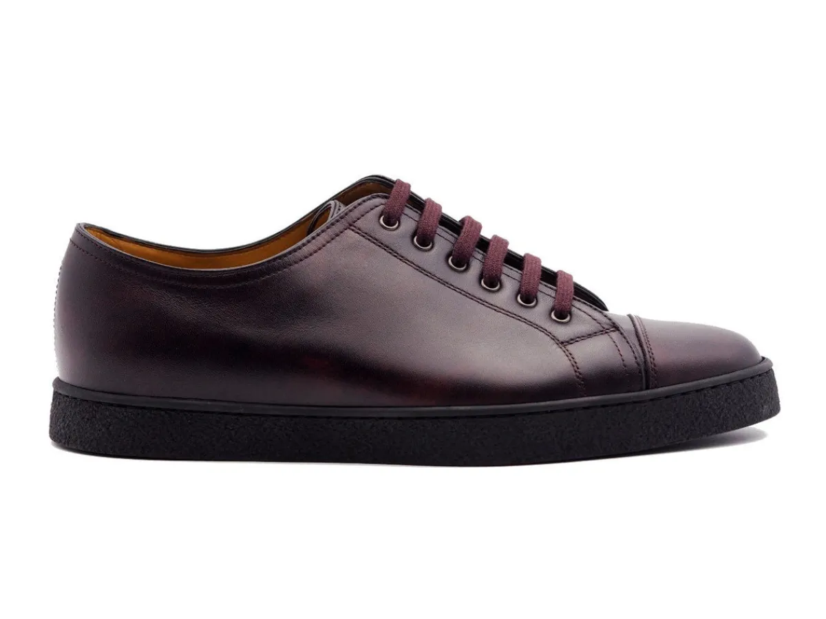 Sneakers | Rubber Soles<John Lobb Levah Plum Museum Calf