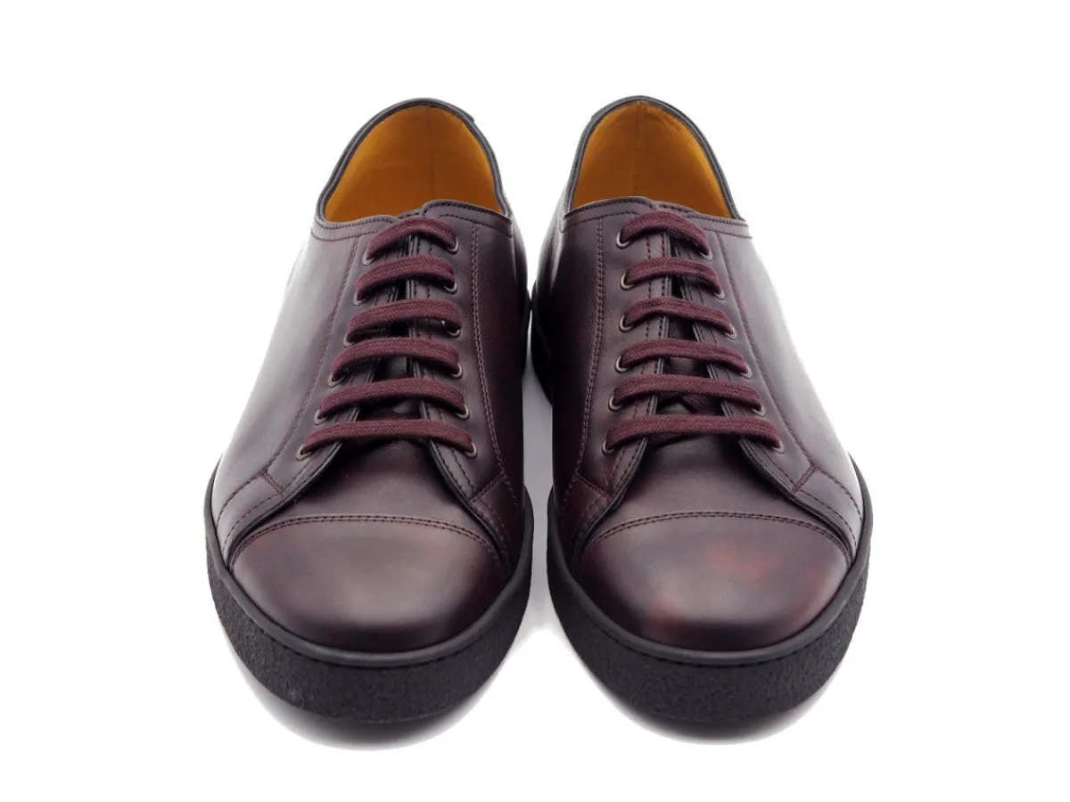 Sneakers | Rubber Soles<John Lobb Levah Plum Museum Calf