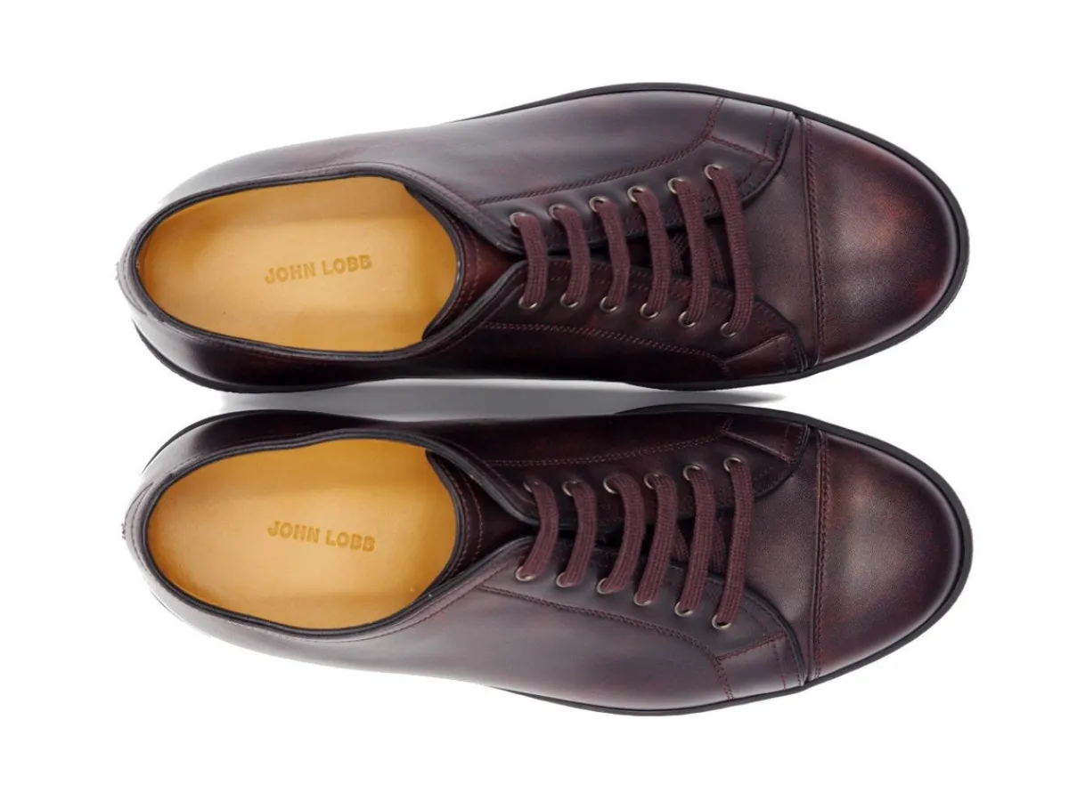 Sneakers | Rubber Soles<John Lobb Levah Plum Museum Calf