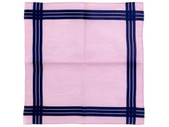 Pocket Squares<Simonnot Godard Lilac-Navy Adelie Pocket Square