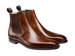 Boots<Crockett & Jones Lingfield Dark Brown Burnished Calf [PRE-ORDER]