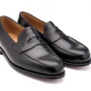 Summer Shoes | Penny Loafers<John Lobb Lopez Black Calf