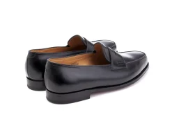 Wide Fitting | Summer Shoes<John Lobb Lopez Black Calf EE-width