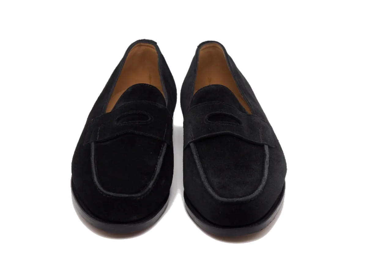 Summer Shoes | Suede<John Lobb Lopez Black Suede
