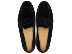 Summer Shoes | Suede<John Lobb Lopez Black Suede