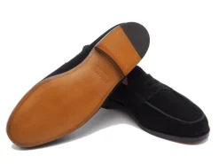 Summer Shoes | Suede<John Lobb Lopez Black Suede