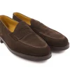 Summer Shoes | Suede<John Lobb Lopez Bruinn Suede Lug Sole D-width