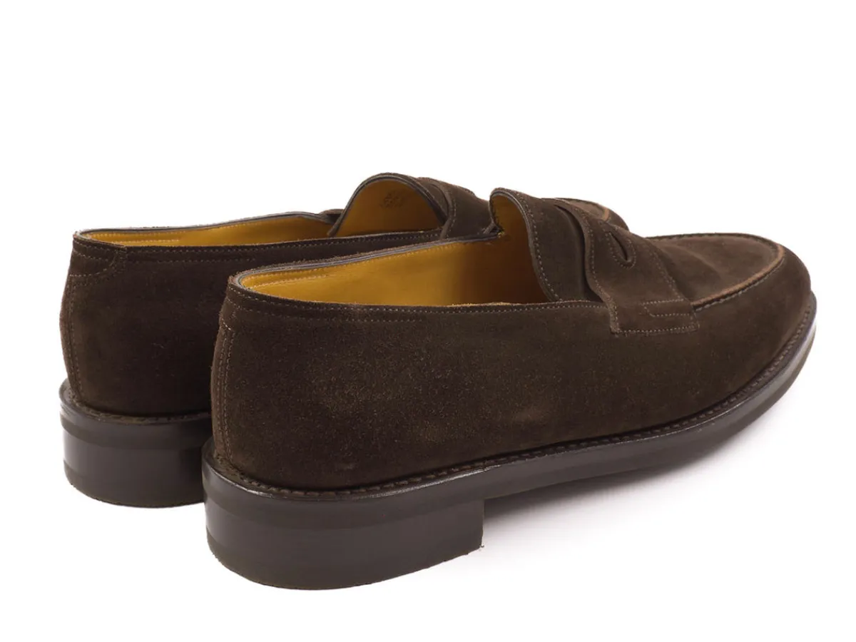 Summer Shoes | Suede<John Lobb Lopez Bruinn Suede Lug Sole D-width