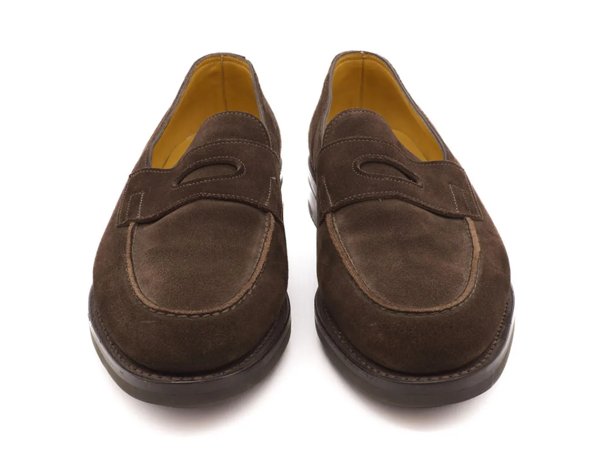 Summer Shoes | Suede<John Lobb Lopez Bruinn Suede Lug Sole D-width