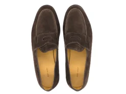 Summer Shoes | Suede<John Lobb Lopez Bruinn Suede Lug Sole D-width