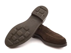 Summer Shoes | Suede<John Lobb Lopez Bruinn Suede Lug Sole D-width