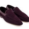 Suede | Slippers<John Lobb Lounge Aubergine Suede