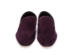 Suede | Slippers<John Lobb Lounge Aubergine Suede