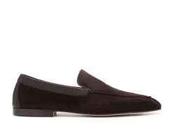 Suede | Slippers<John Lobb Lounge Oscuro Suede