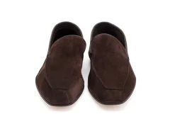 Suede | Slippers<John Lobb Lounge Oscuro Suede