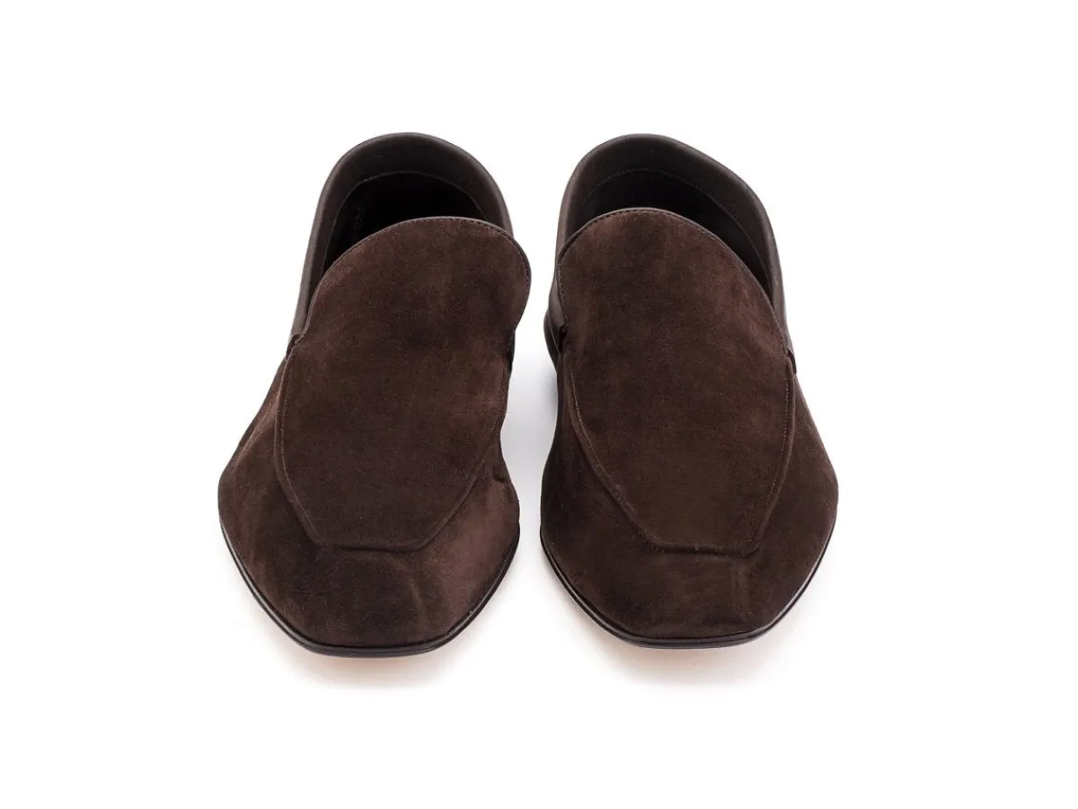 Suede | Slippers<John Lobb Lounge Oscuro Suede