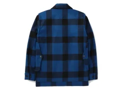 Outerwear | Jackets<Filson Mackinaw Cruiser Cobalt Blue Black - Limited Edition