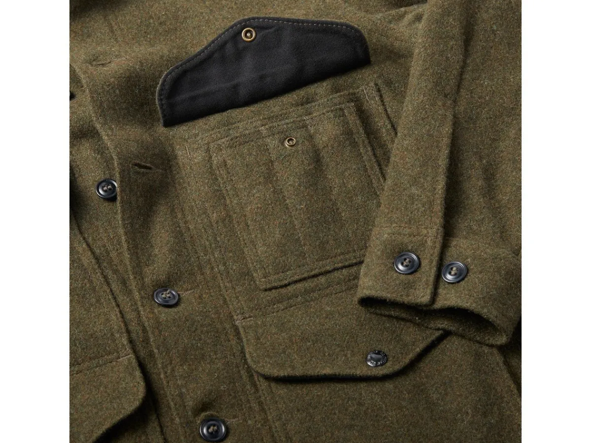 Outerwear | Jackets<Filson Mackinaw Cruiser Forest Green
