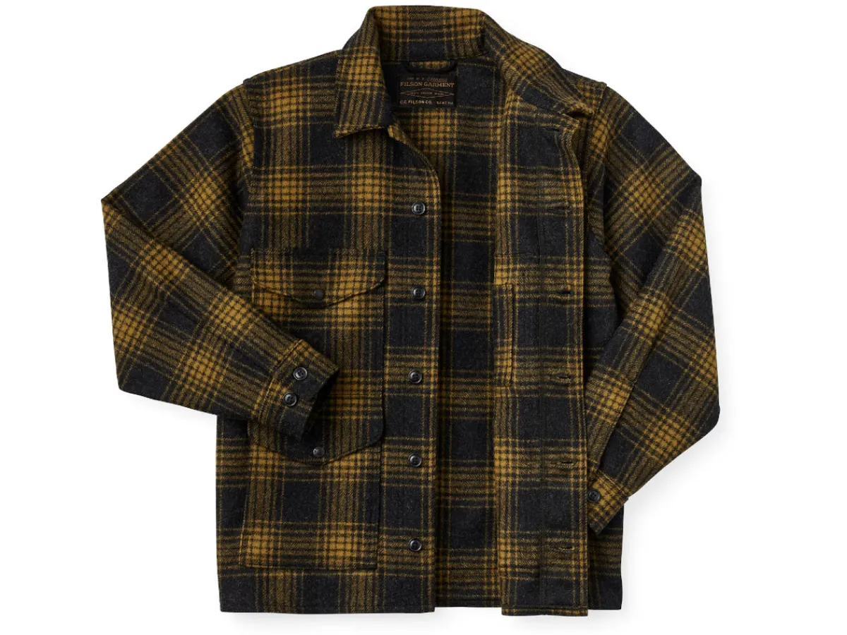 Outerwear<Filson Mackinaw Cruiser Gold Ochre Ombre - Limited Edition