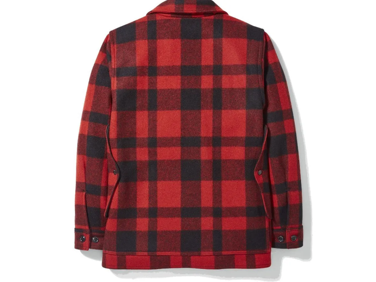 Outerwear | Jackets<Filson Mackinaw Cruiser Red Black
