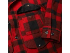 Outerwear | Jackets<Filson Mackinaw Cruiser Red Black