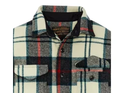 Outerwear | Jackets<Filson Mackinaw Wool Jac Shirt Cream Plaid