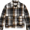 Jackets | Outerwear<Filson Mackinaw Work Jacket Blue Coal & Copper Heather
