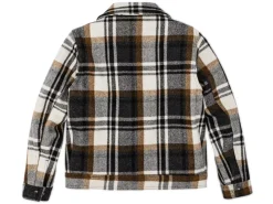Jackets | Outerwear<Filson Mackinaw Work Jacket Blue Coal & Copper Heather