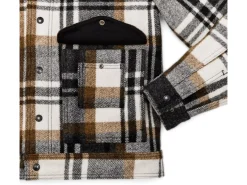 Jackets | Outerwear<Filson Mackinaw Work Jacket Blue Coal & Copper Heather